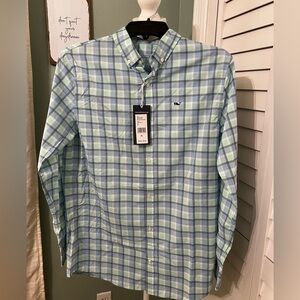 NWT Boys' On-The-Go brrrº Plaid Shirt